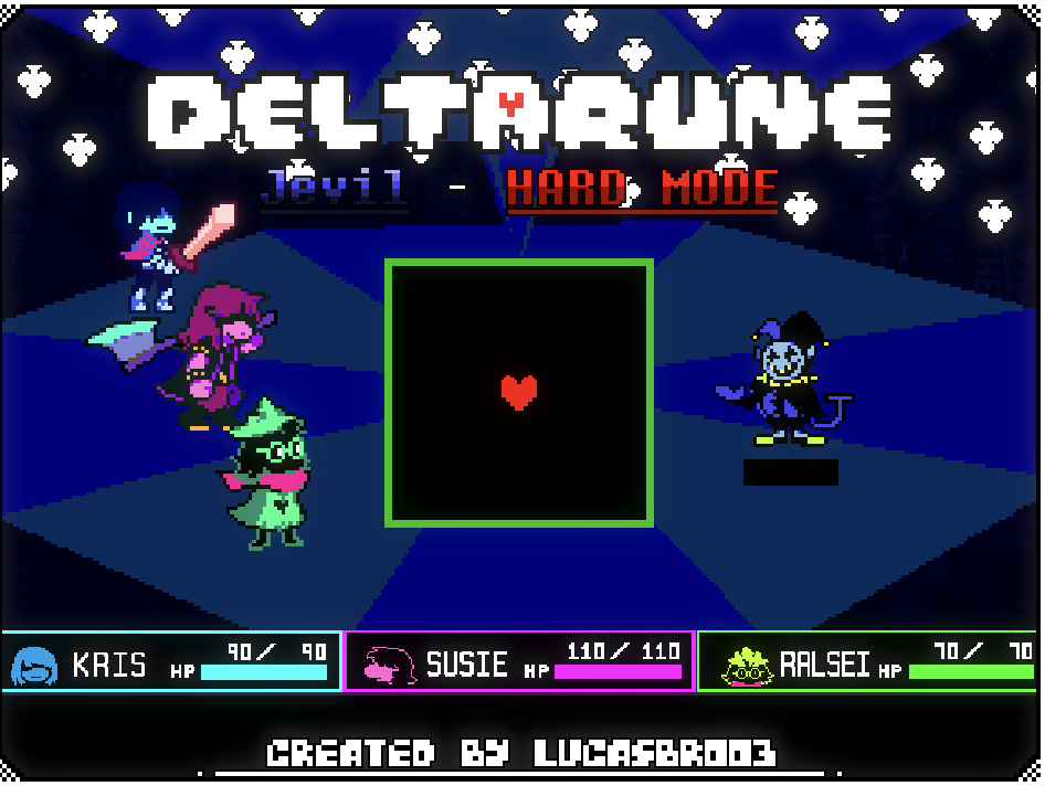 Deltarune: Jevil Fight(Hard Mode)